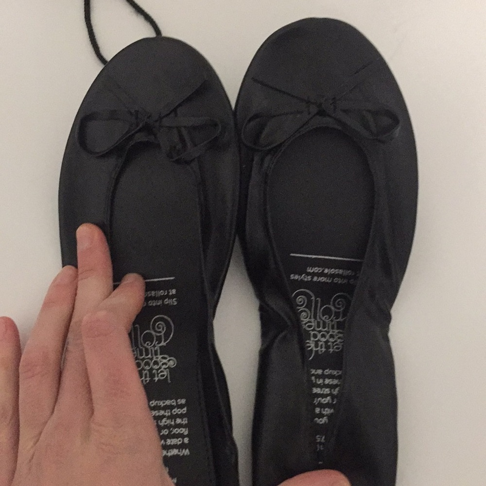 Flat shoes to put in your bags! 🖤🖤 7.5-8.5
